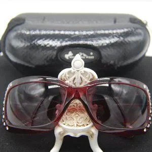Montana West Cross Silver Sparkle Sunglasses NWT Montana West Crossed Pistol Rhinestone Sunglasses | eBay main image 4